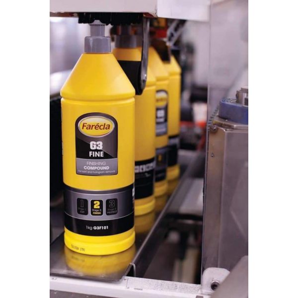 Kem đánh bóng Farecla G3 Fine Finishing Compound bước 2– Lơ đánh bóng sơn xe, xóa xoáy, hologram tăng độ bóng | G3F101 chính hãng Anh Quốc