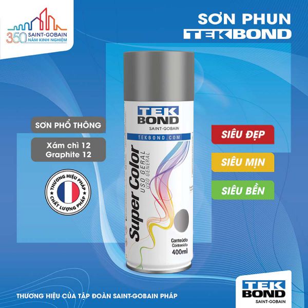 Xám chì 12 (Graphite 12) - 400ml