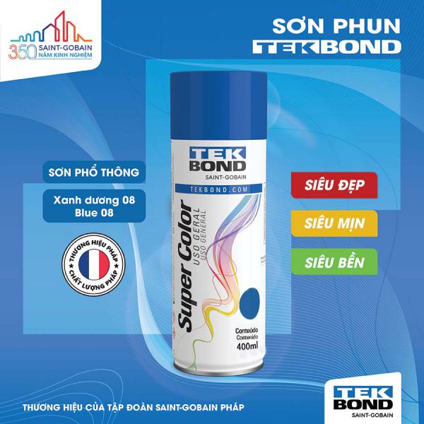 Xanh dương 08 (Blue 08) - 400ml