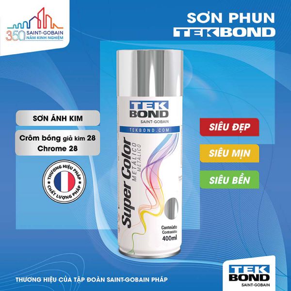 Crôm bóng giả kim 28 (Chrome 28) - 400ml
