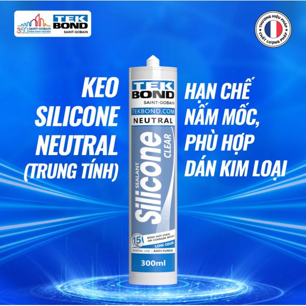 Keo Silicone Tekbond Neutro ( Trung Tính )