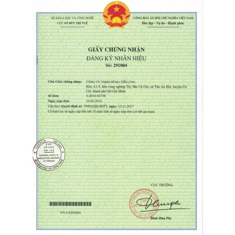 Certificate Super Glue 502 1