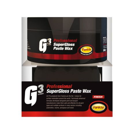 Wax bảo vệ và tạo độ bóng cao cấp G3 Pro Supergloss Paste Wax 200g