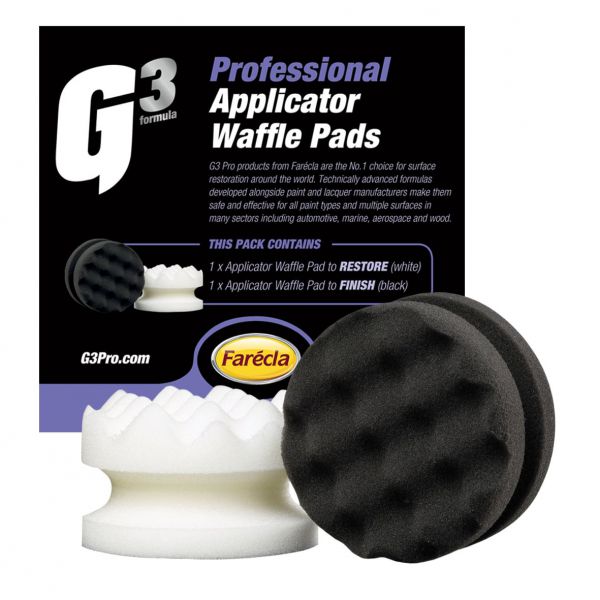 Bộ mút nhỏ trắng và đen G3 Pro Applicator Waffle Pads