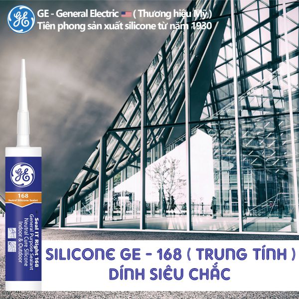 Keo Silicone GE - 168 ( Trung tính )